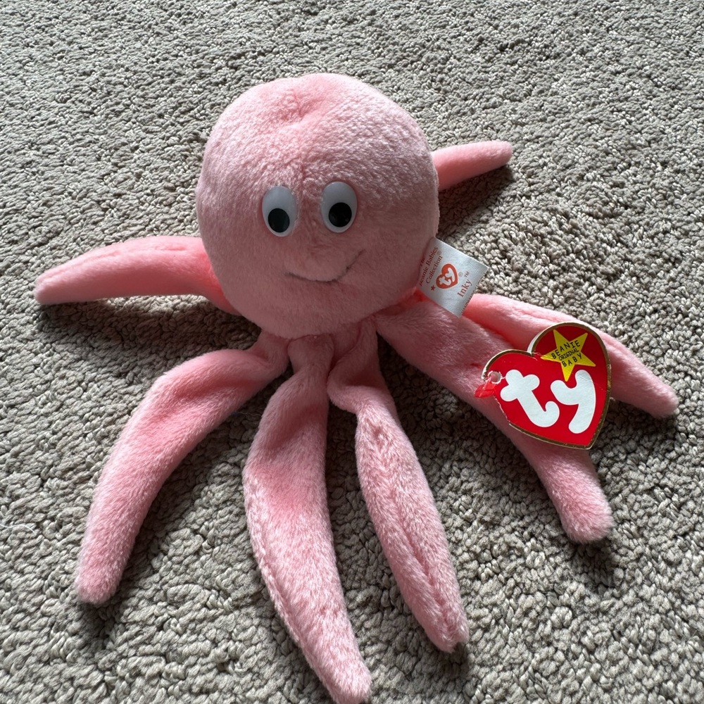 Inky beanie baby